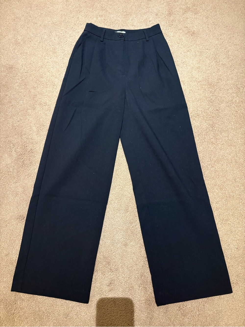 Ricki's black Wide-Leg High-Rise Dress Pants size 0